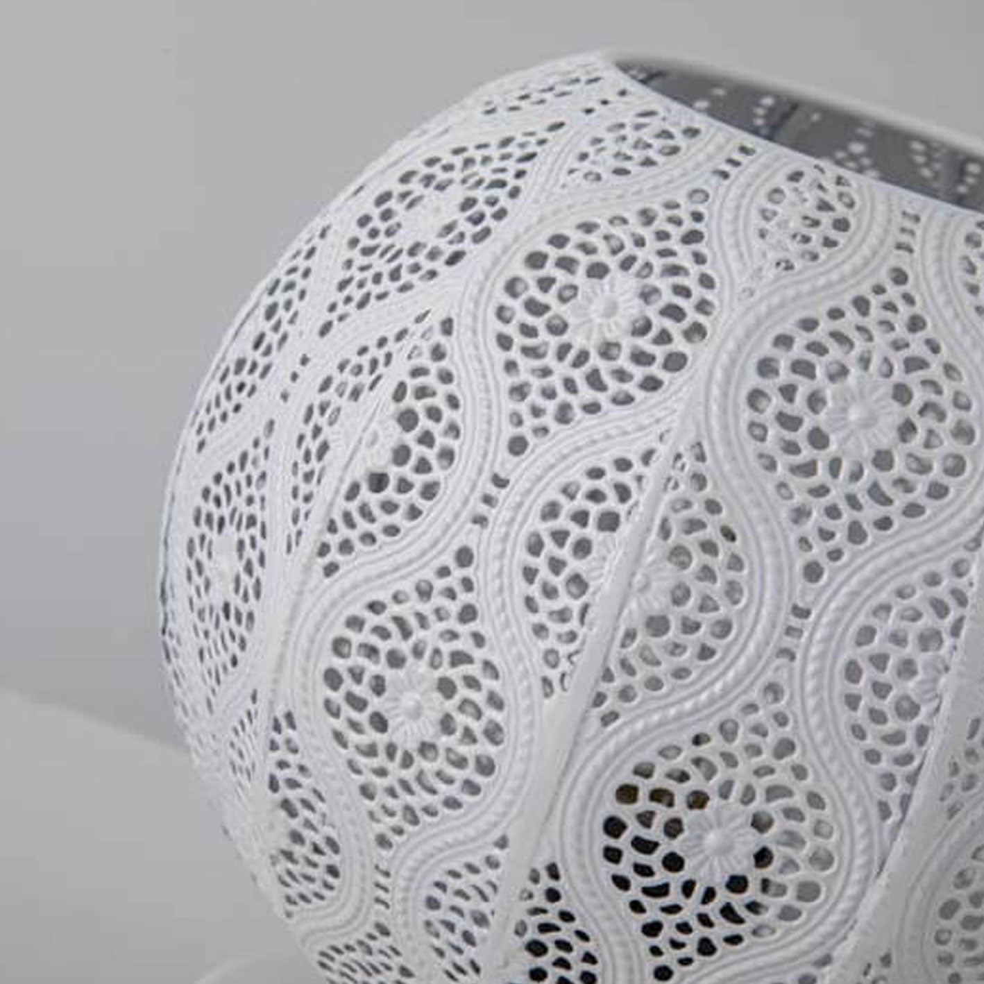 Creative Spherical Metal Projection 1-Light Decorative Table Lamp