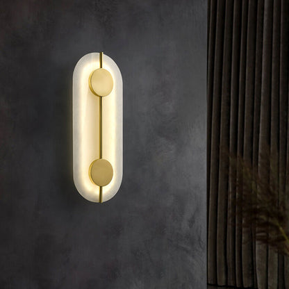 مصباح حائط LED دائري حديدي حديث 