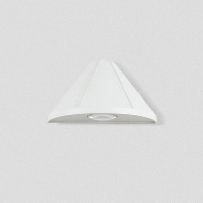 Modern Minimalist Triangle Cone Waterproof Aluminum Lens Frosted LED Outdoor Wall Sconce Lamp
