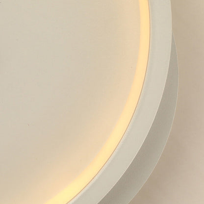 مصباح حائط LED دائري على شكل ساعة إبداعية من Nordic 