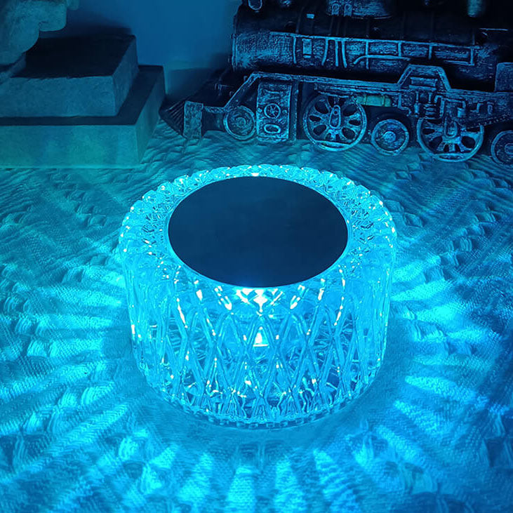 Creative Bird's Nest Crystal RGB LED Night Light Table Lamp