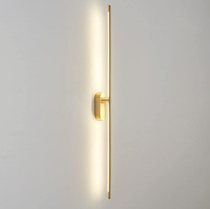 مصباح حائط LED بسيط بإبرة معدنية ونصف ضوء 