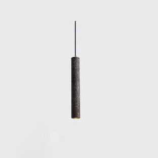 Nordic Colorful Terrazzo Cylindrical Shape LED Pendant Light