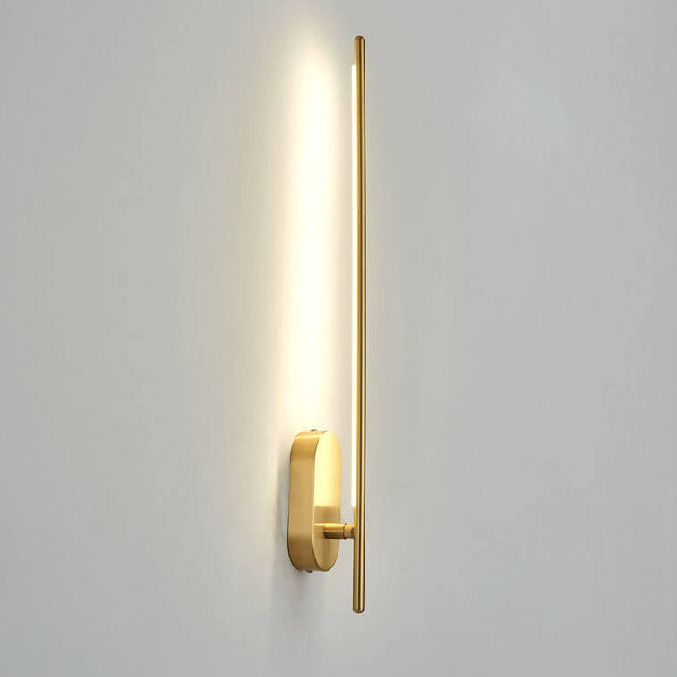 مصباح حائط LED بسيط بإبرة معدنية ونصف ضوء 