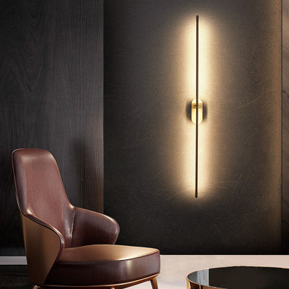 مصباح حائط LED بسيط بإبرة معدنية ونصف ضوء 