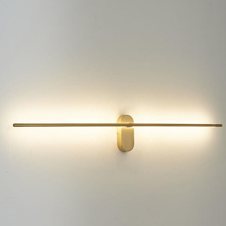 مصباح حائط LED بسيط بإبرة معدنية ونصف ضوء 