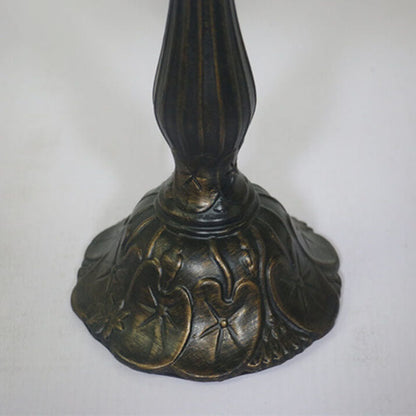 Tiffany Rustic Stained Glass 1-Light Table Lamp