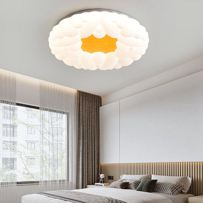 Scandinavian Modern Minimalist Acrylic Children's LED Flush Mount Ceiling Light
