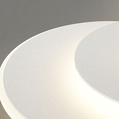 Modern Creative Flower Petal Acrylic LED Flush Mount Lighting