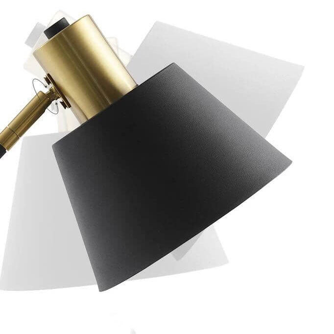 Modern Minimalist Solid Color Iron 1-Light Table Lamp