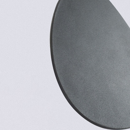 مصباح حائطي دائري بسيط مزود بإضاءة LED للاستخدام الداخلي والخارجي 