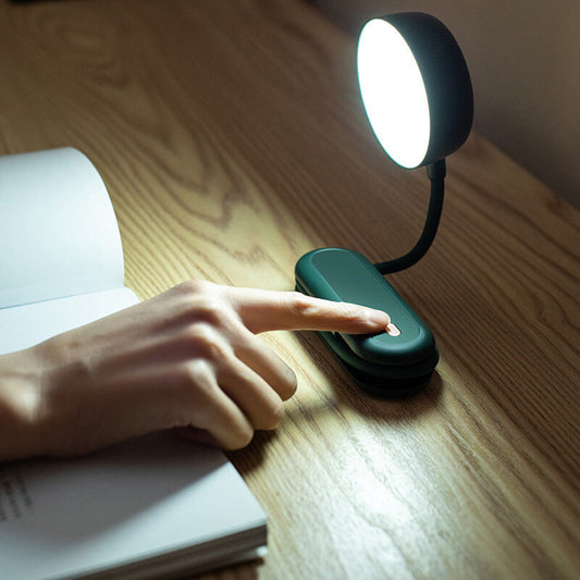 Modern Minimalist Rectangular ABS Foldable Eye Protection USB LED Table Lamp