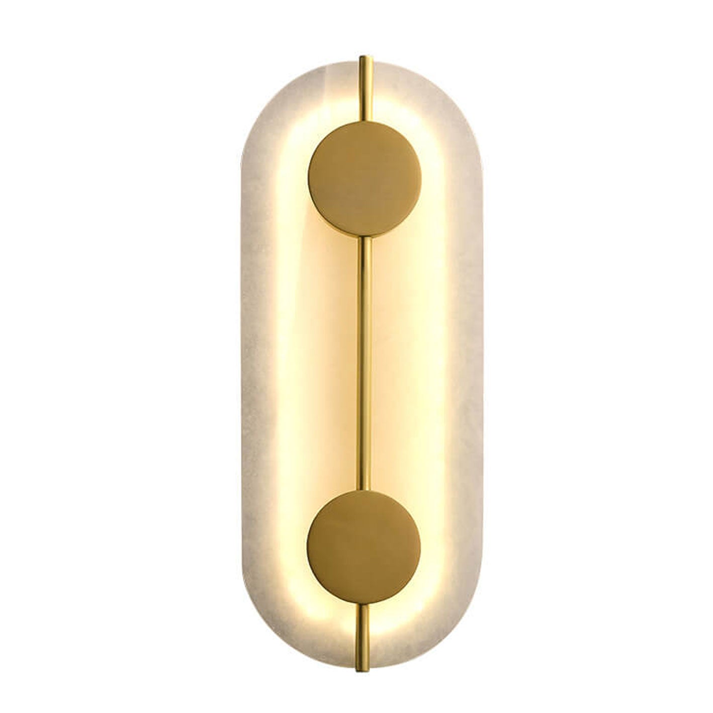 مصباح حائط LED دائري حديدي حديث 