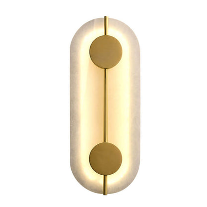 مصباح حائط LED دائري حديدي حديث 