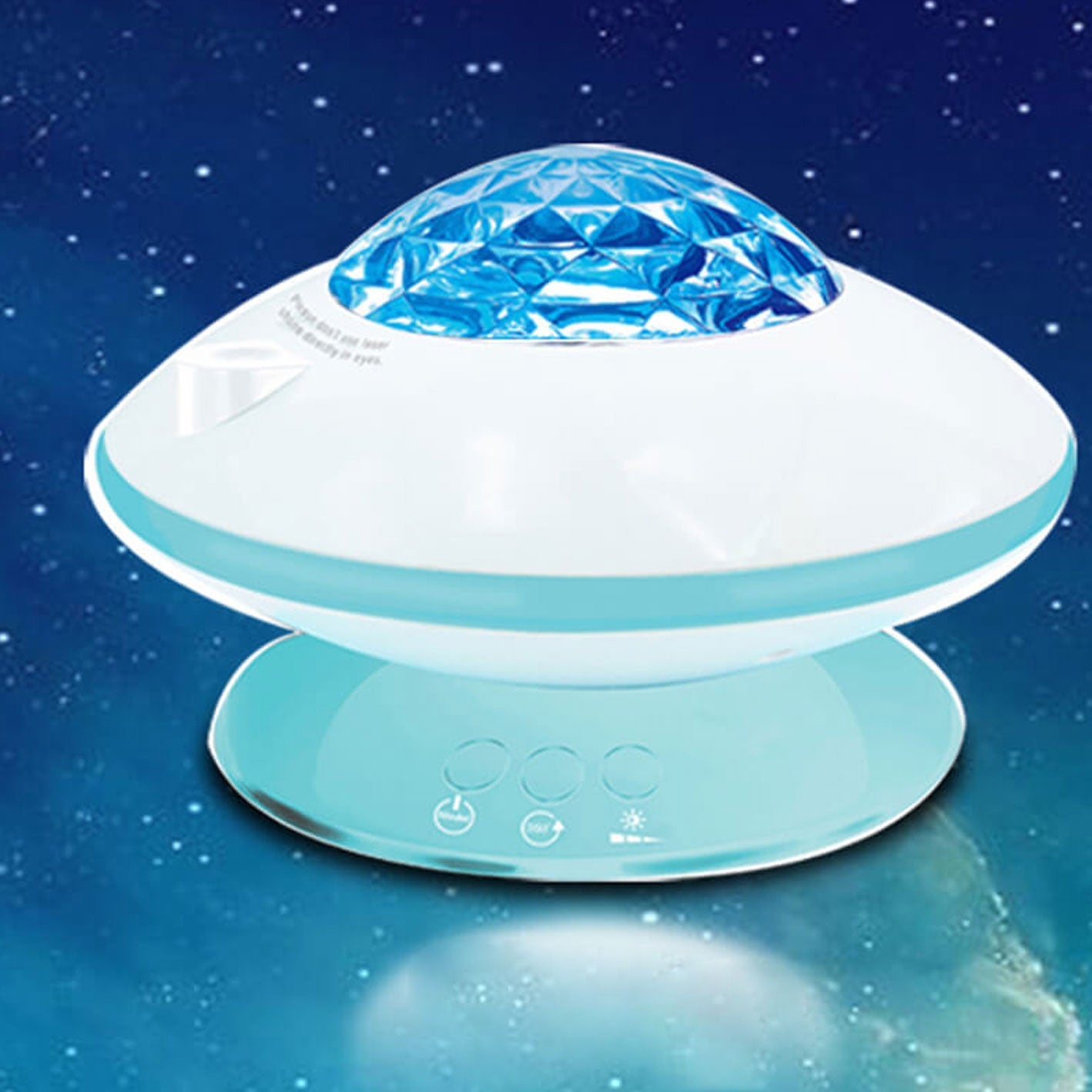 Rotary Three-speed Dimming USB LED Aurora Star Projection Lamp