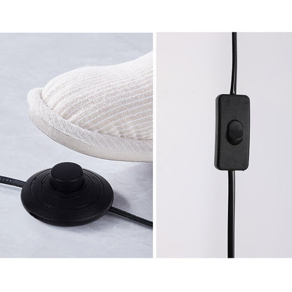 Nordic Simplicity Drum Cone Shade Linear 1-Light Standing Floor Lamp