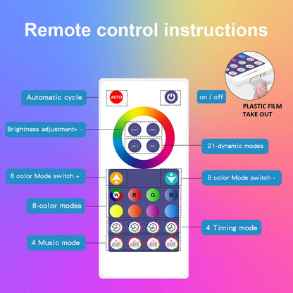 Creative Gaming Desktop Bluetooth APP Remote Control LED Desktop Ambient Table Lamp