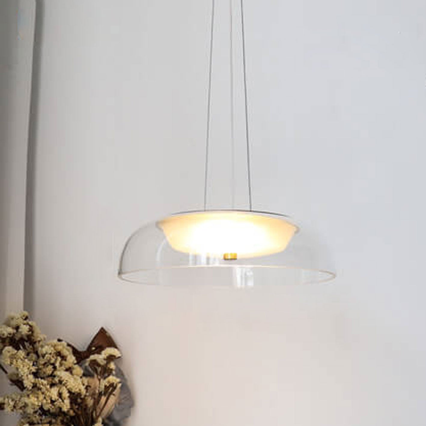 Nordic Modern Style Light Luxury Creative Glass LED Pendant Light