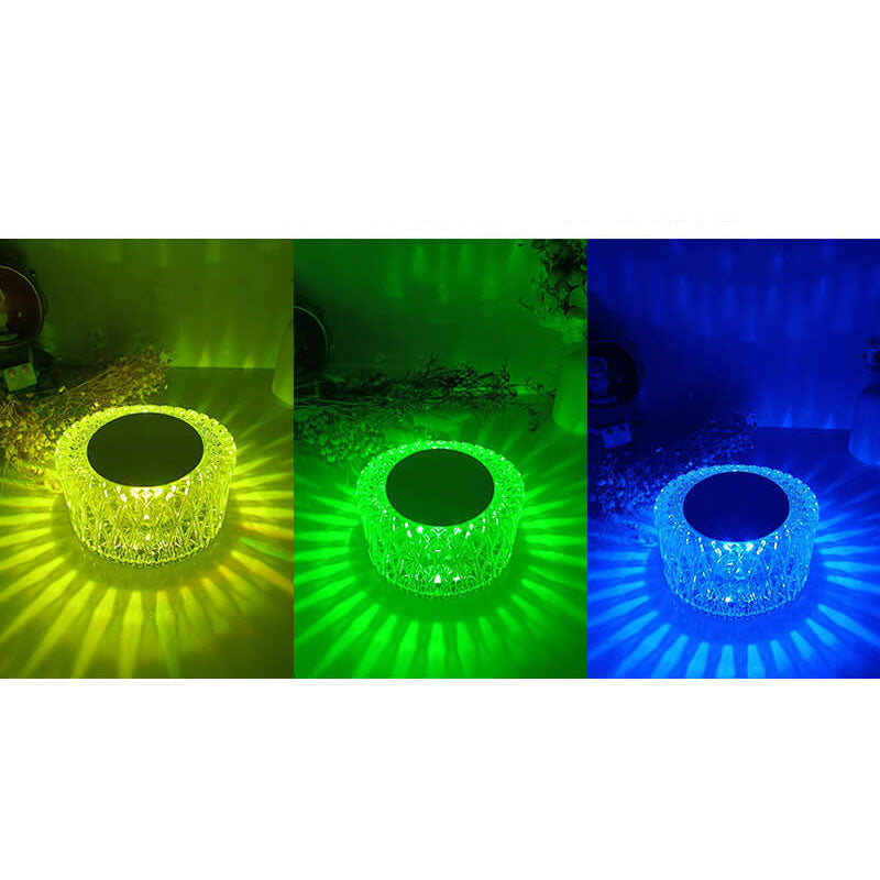 Creative Bird's Nest Crystal RGB LED Night Light Table Lamp