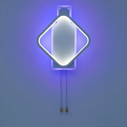مصباح حائط LED مربع ملون إبداعي حديث 