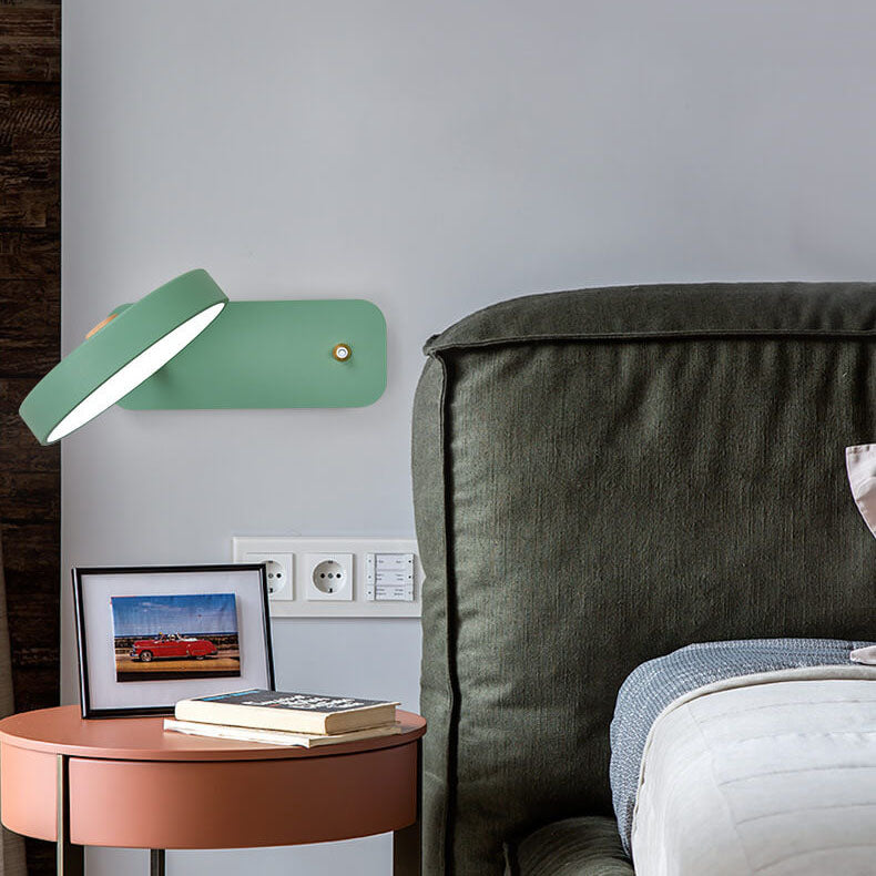 Nordic Macaron LED Rotatable Wall Sconce Lamps