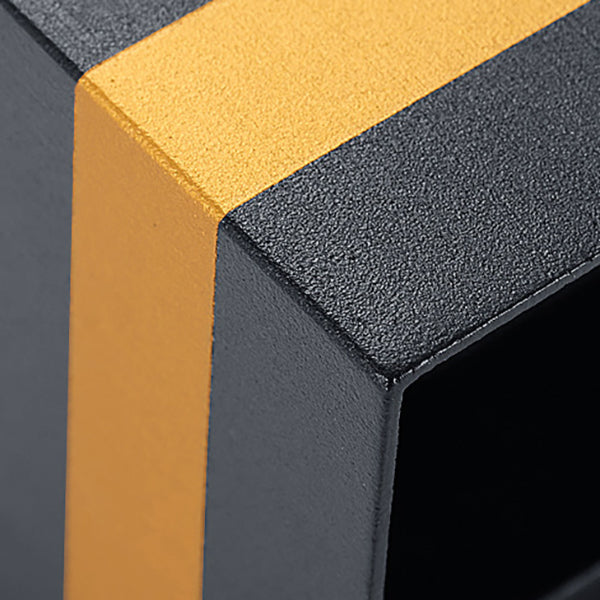 Outdoor Minimalist Square Cube Aluminum Waterproof LED Wall Sconce Lamp