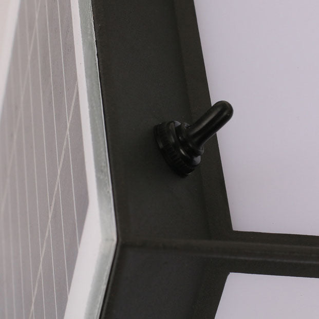 Modern Simple Solar Quadrupole Waterproof Outdoor Garden Column Post Head Light