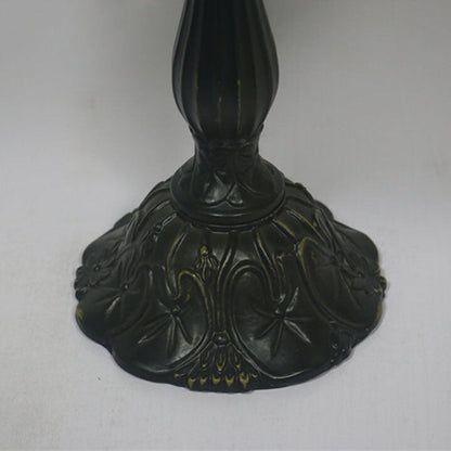 Tiffany Rustic Stained Glass 1-Light Table Lamp