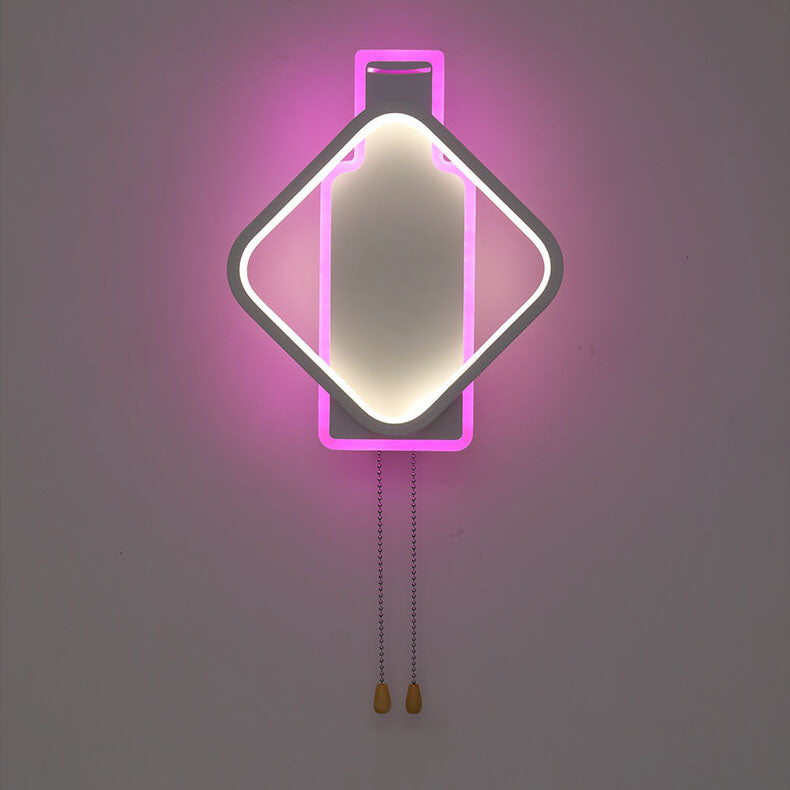مصباح حائط LED مربع ملون إبداعي حديث 