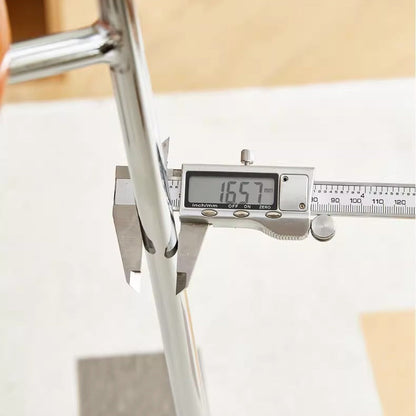 Contemporary Vintage Round Rectangular Solid Wood Metal Genuine Leather Dining Chair Backrest For Dining Room