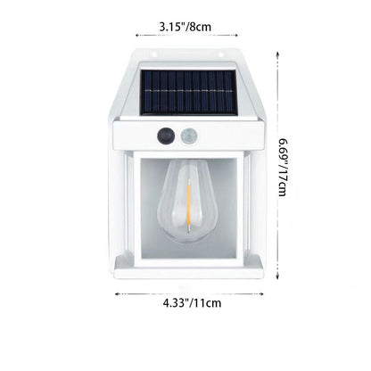 Modern Art Deco House ABS LED Outdoor Wall Sconce Lamp For Garden