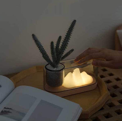 Creative Mountain Desktop Reading LED Night Light Table Lamp