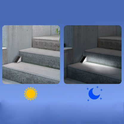 Solar Waterproof Stereo Triangle LED Outdoor Stair Lamp