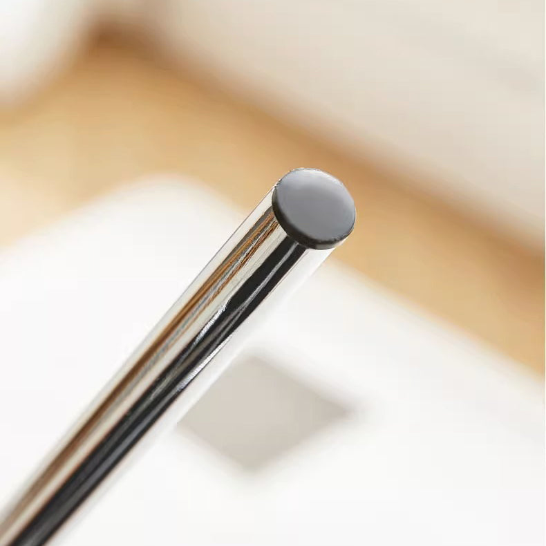 Contemporary Vintage Round Rectangular Solid Wood Metal Genuine Leather Dining Chair Backrest For Dining Room