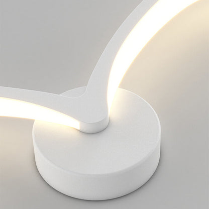 مصباح حائط LED من الأكريليك بتصميم طائر النورس بتصميم بسيط إسكندنافي 