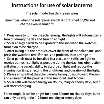 Modern Art Deco Solar Waterproof Fabric Lantern Ball LED String Lights Outdoor Landscape Lights For Outdoor Patio