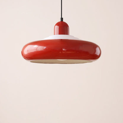 Contemporary Scandinavian Creative Geometric Dome Iron 1-Light Pendant Light For Dining Room
