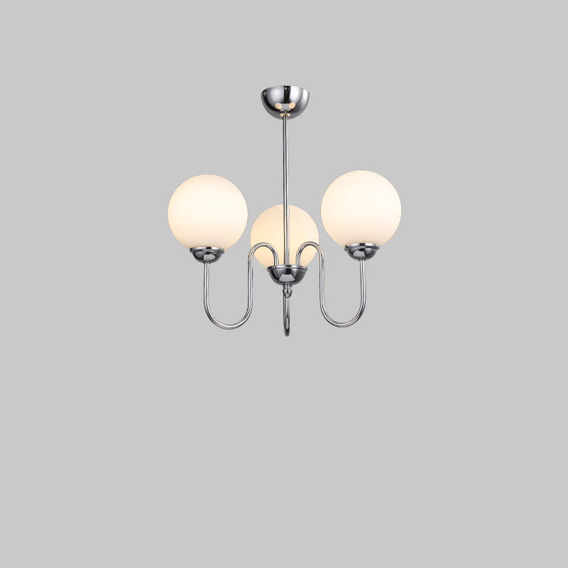 Modern Minimalist Vintage Round Ball 3/5/6/8-Light Island Light Chandelier