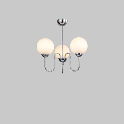 Modern Minimalist Vintage Round Ball 3/5/6/8-Light Island Light Chandelier