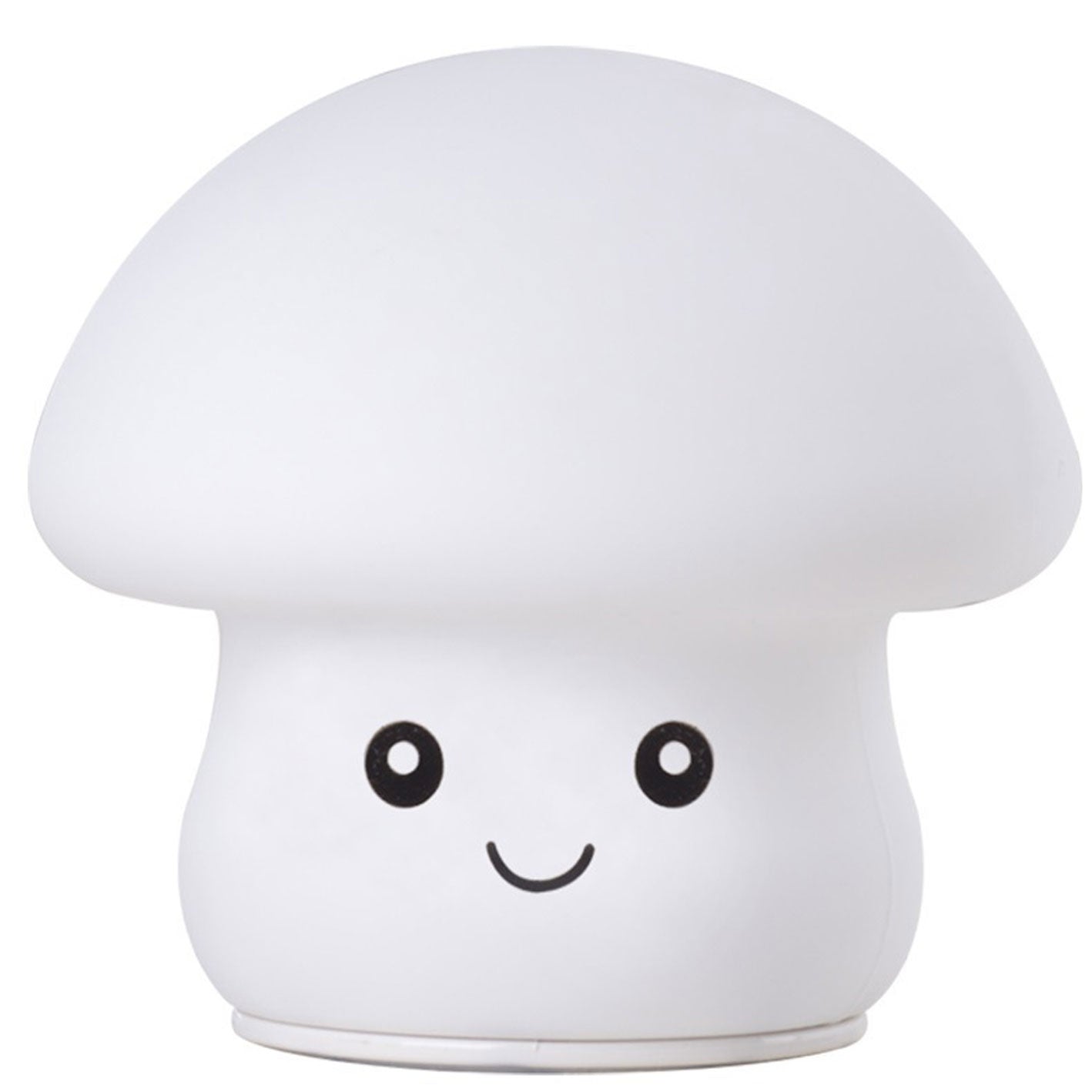 Creative Cartoon Mushroom Silicone Night Light LED Table Lamp