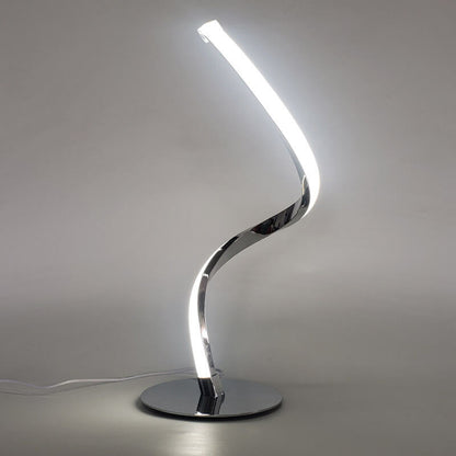 Minimalist Curve LED Touch Dimmable Table Lamp