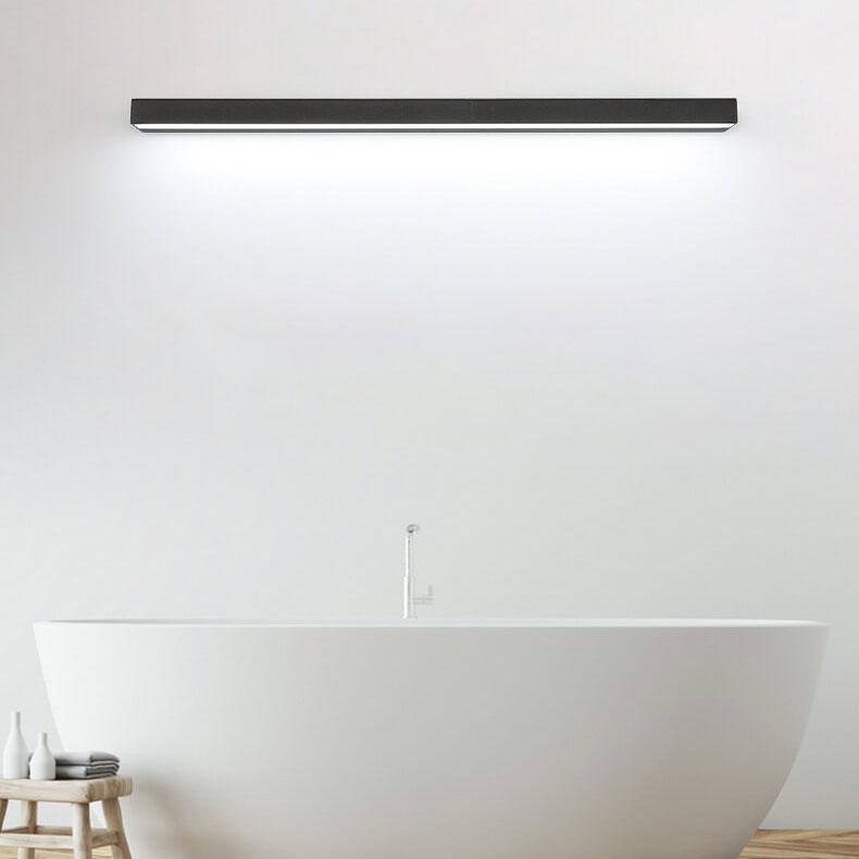 مصباح أمامي للمرآة من الألومنيوم LED من Nordic Linear مزود بمصباح واحد 