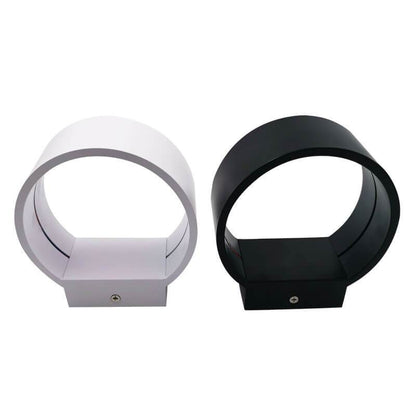 Modern Circle 1-Light LED Mini Wall Sconce Lamp