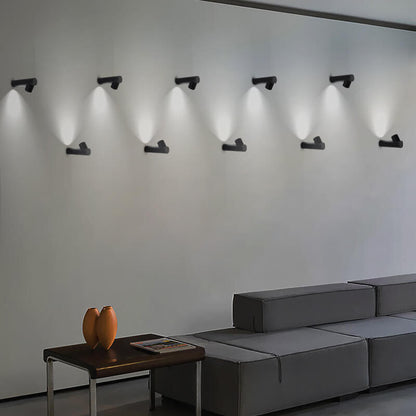 Creative Wrought Iron Mini Strip 1-Light LED Wall Sconce Lamp