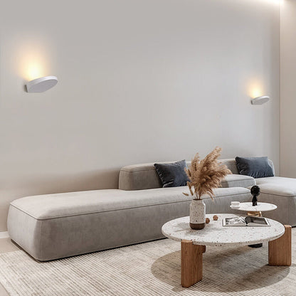 مصباح حائط LED قرصي بسيط مزود بإضاءة واحدة 