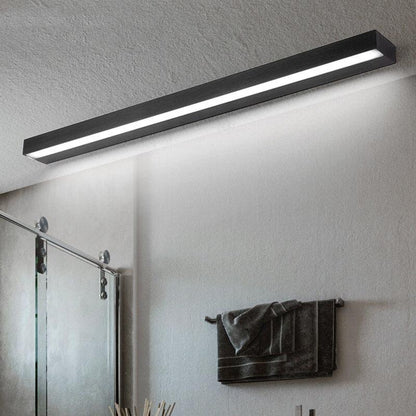 مصباح أمامي للمرآة من الألومنيوم LED من Nordic Linear مزود بمصباح واحد 
