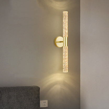 مصباح حائط LED طويل من الأكريليك بتصميم فقاعات إبداعي من نورديك 