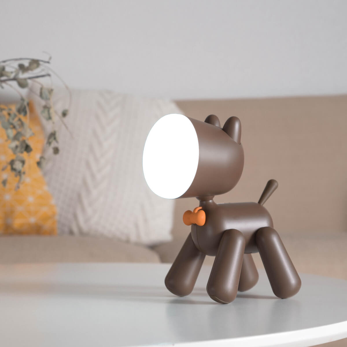 Smart Dog Night Light USB LED Table Lamp