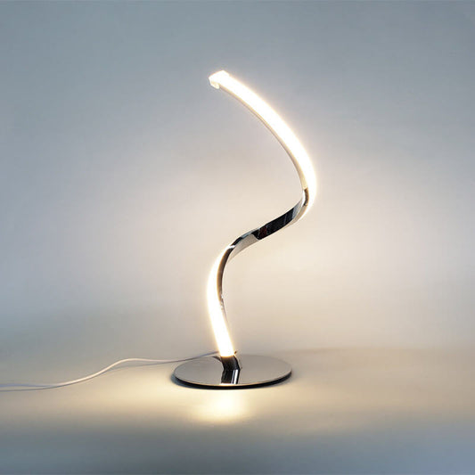 Minimalist Curve LED Touch Dimmable Table Lamp