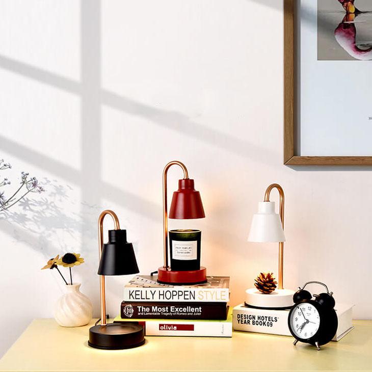 Creative Aroma Candle 1-Light  Metal Dome Decoration Table Lamp